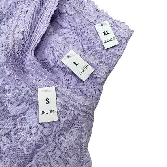 NWT PiNK Victoria’s Secret The Cinched Corset Lavender Lace Bralette Tank Top - Picture 12 of 12